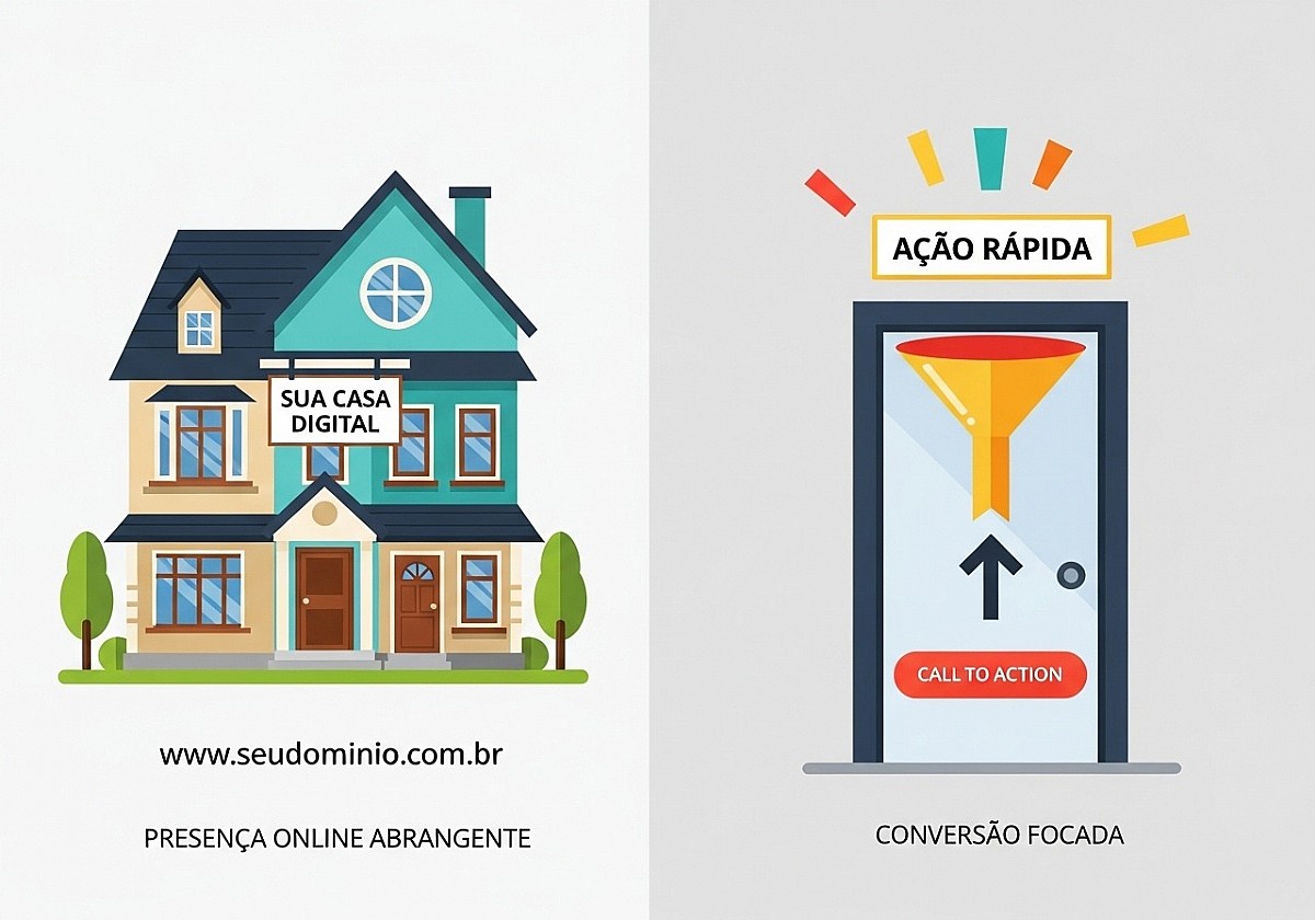 Site de aluguel mensal X Landing Page:
